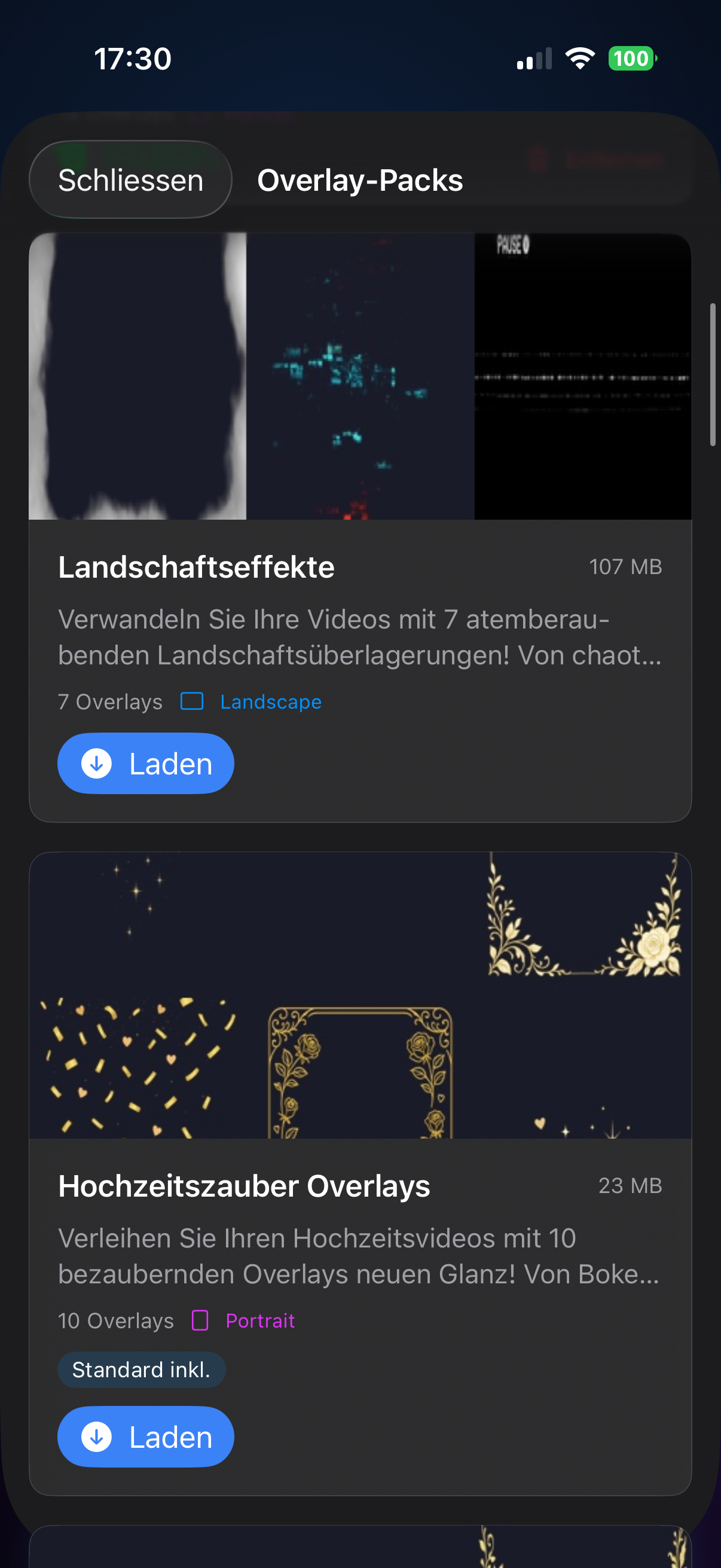 Overlay-Packs