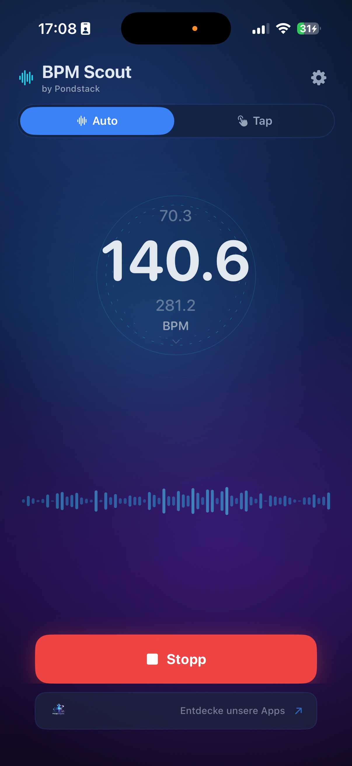 BPM Scout – Auto Mode