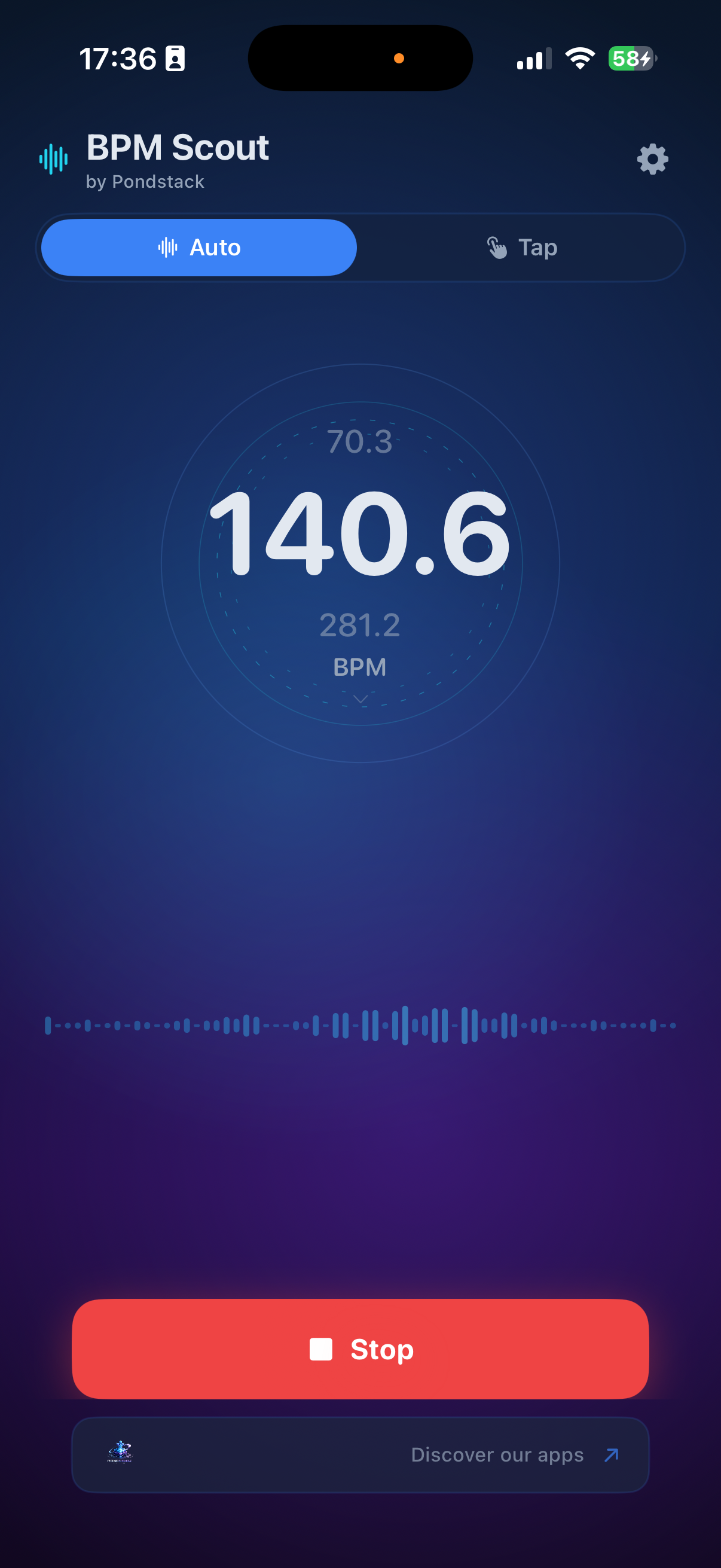 BPM Scout – Auto Mode