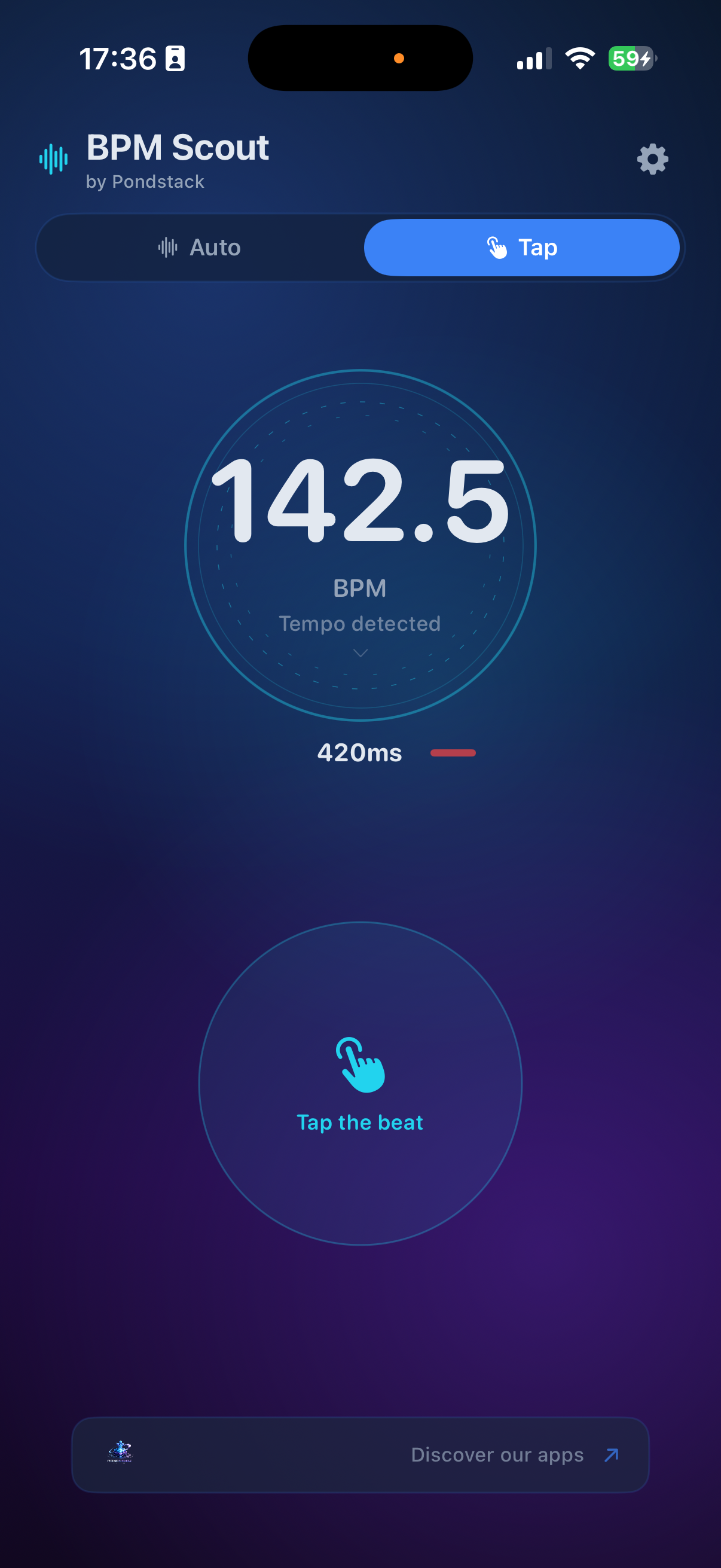 BPM Scout – Tap Mode