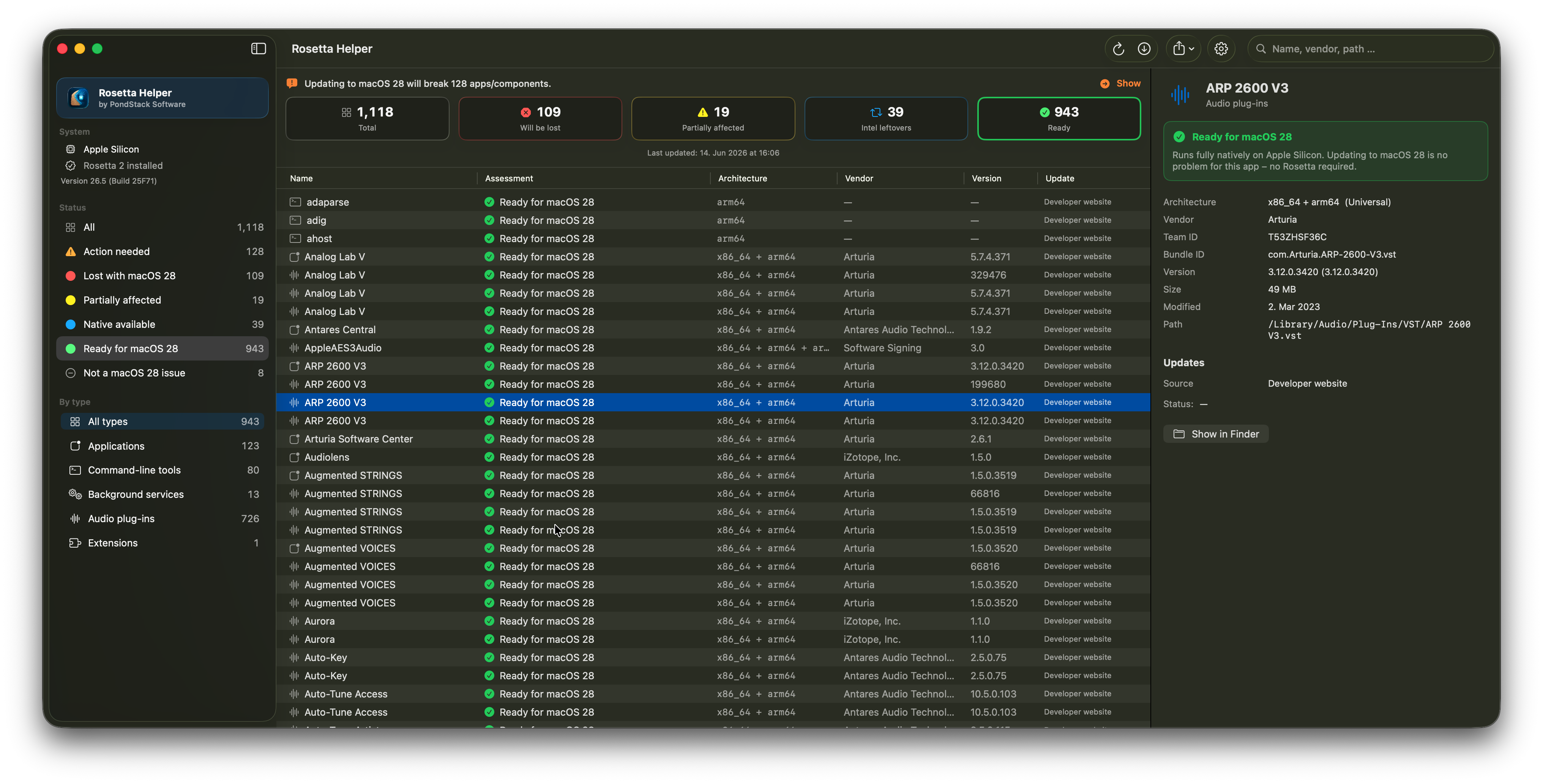 Rosetta Helper – Ready for macOS 27